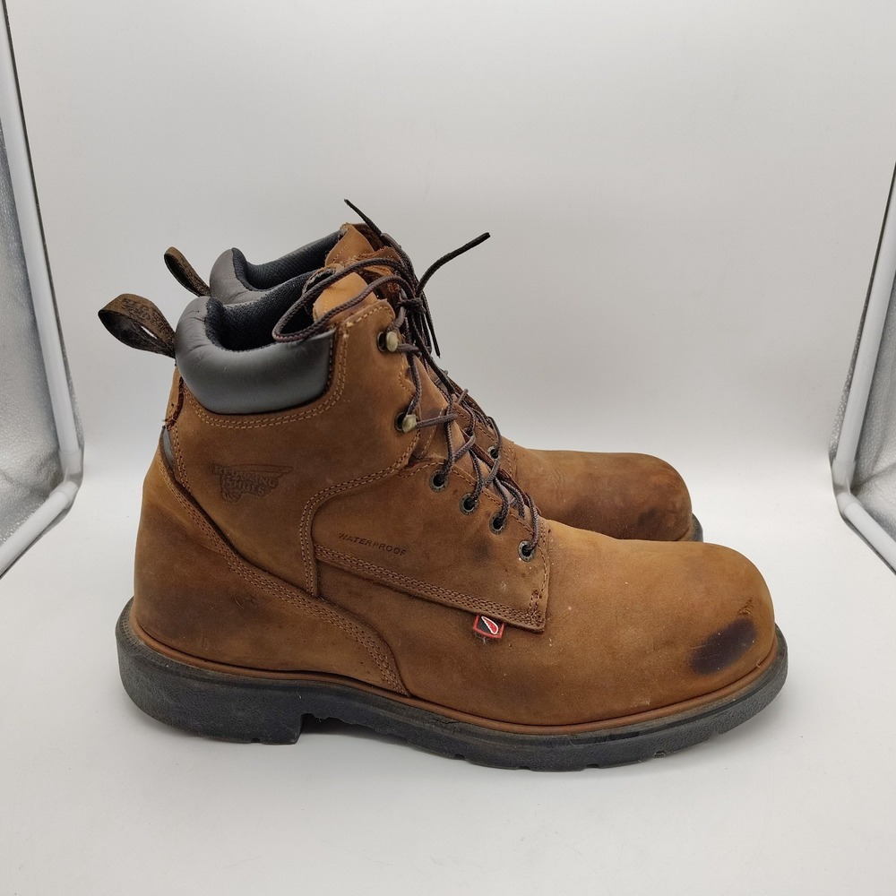 Red Wing Dynaforce 415 6-inch Waterproof  Soft Toe Boots USA Made Mens Size 14